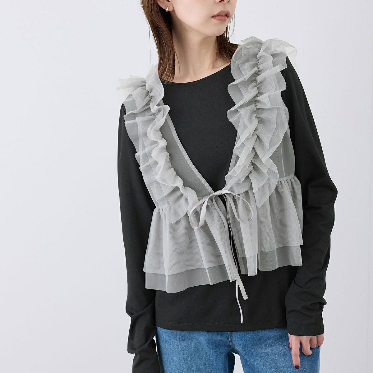 シアーカットクルーネックプルオーバー／ロペピクニック（ROPE' PICNIC） 0101marui-12725043 丸井(マルイ)楽天市場店 サンプル画像3