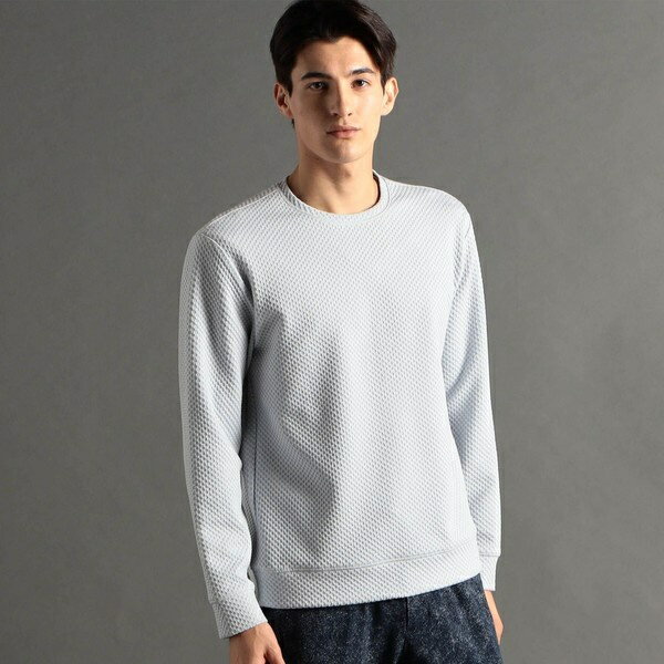 ジオメトリックジャカード プルオーバーカットソー／ムッシュニコル（MONSIEUR NICOLE）