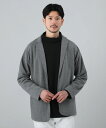 スプートニクス 洋服 メンズ ＜ALLOWED TO UNFOLD＞ストレッチワッフルテーラーカーディガン／スプートニクス（SPUTNICKS）