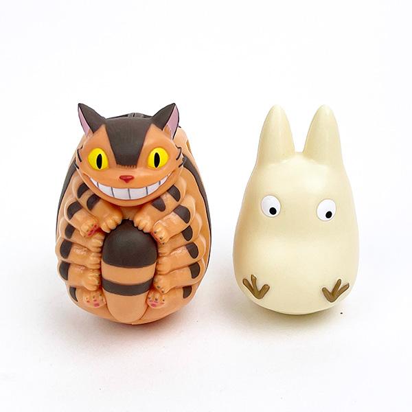 スタジオジブリ となりのトトロ たのしくゆらゆら おきあがりこぼし(小トトロとネコバス) おもちゃ／ ...