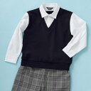 フェイクレイヤード シャツ(110-130cm)/コムサイズム(COMME CA ISM)