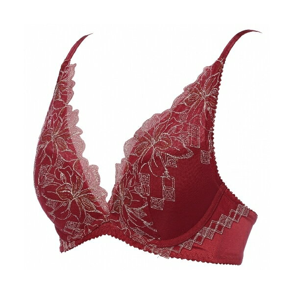 夢みるブラ DeepV ブラジャー キス ザ ミラー 1451-1 B-Dカップ／アモスタイル バイ トリンプ（AMOSTYL..