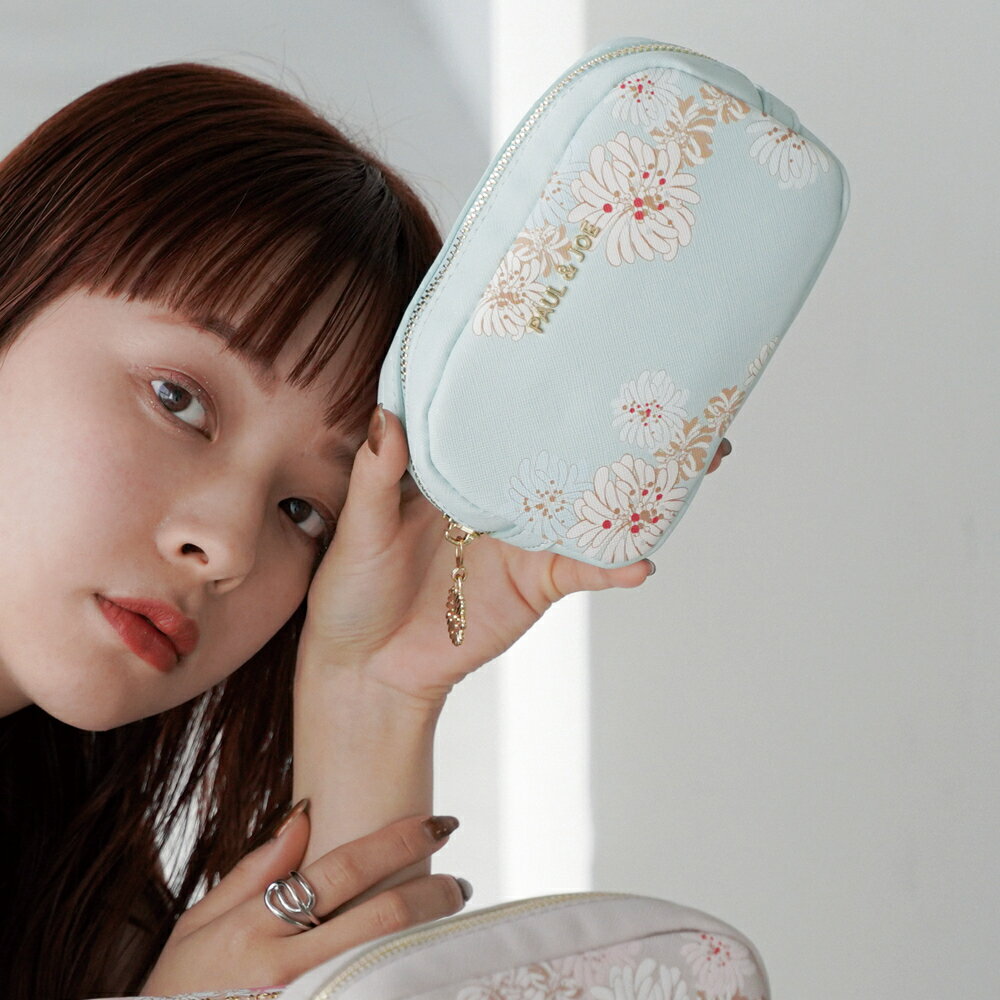 PAUL＆JOE ACCESSOIRES ポーチ PJA-P976 クリザンテーム・ラメ／ポールアンドジョ...
