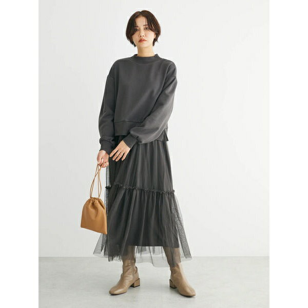 ・SUGAR　SPOON　チュールドッキングワンピース／グリーンパークス（Green Parks）のサムネイル