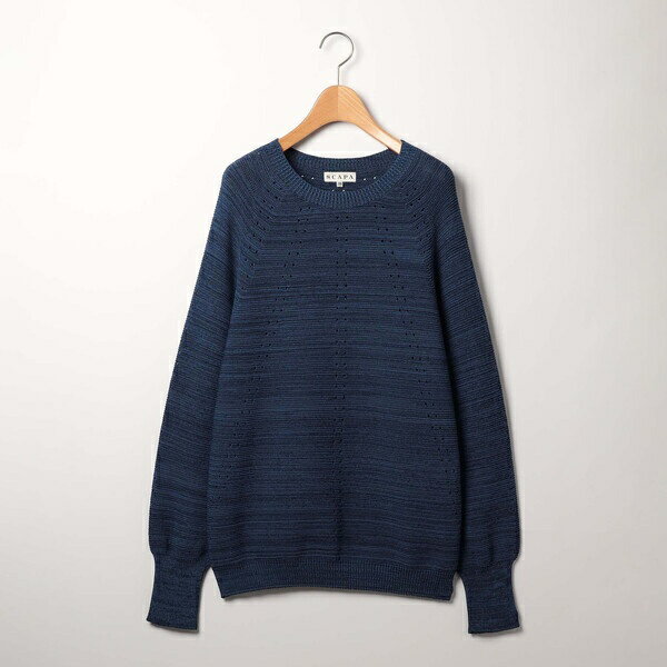 SCAPA&nbsp;ブラエクホールニット／スキャパ（SCAPA）