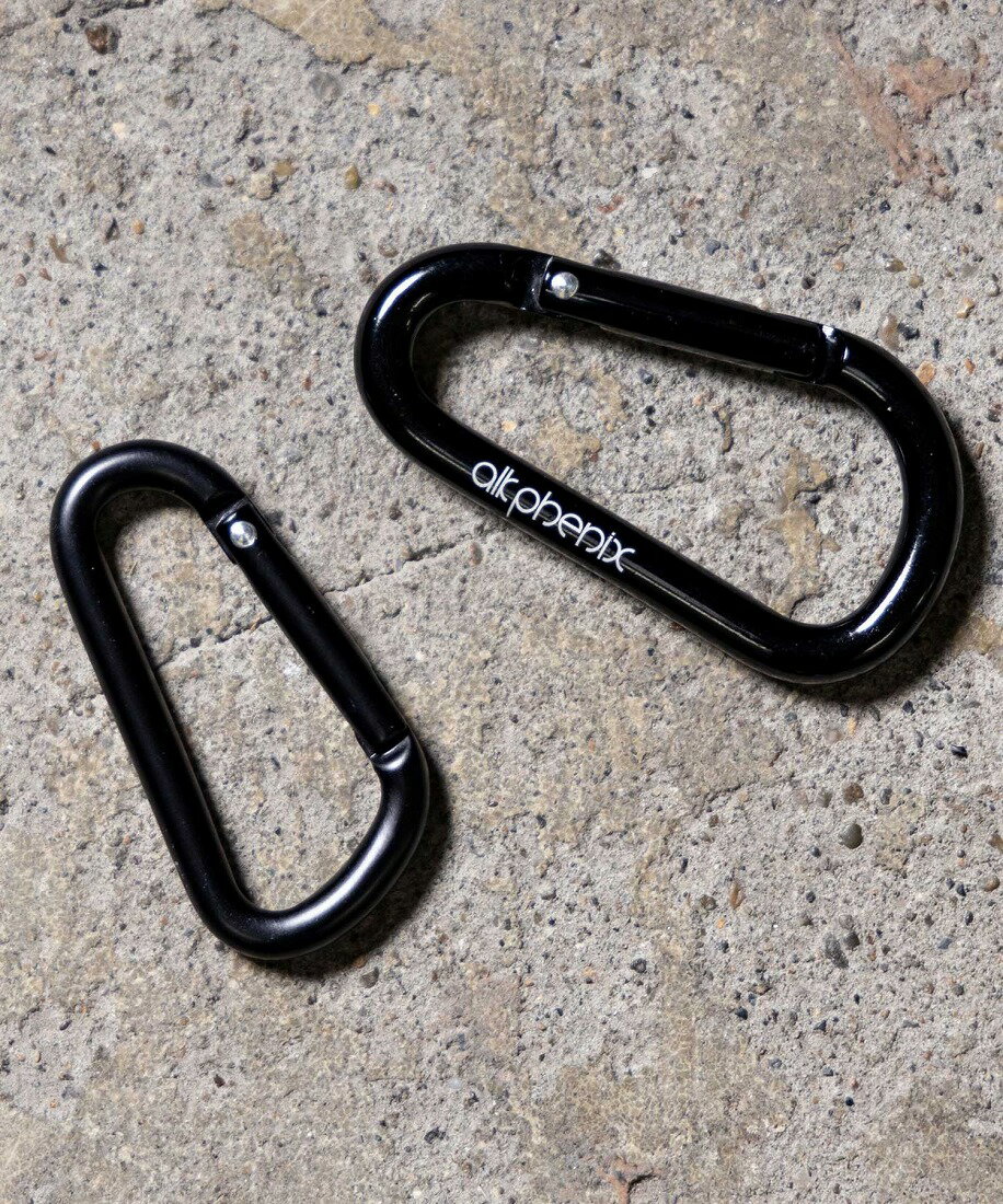 Extension carabiner set Aluminum カラビナ 2個セット/アルク フェニックス(alk phenix)