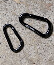 Extension carabiner set Aluminum カラビナ 2個セット／アルク フェニックス（alk phenix）