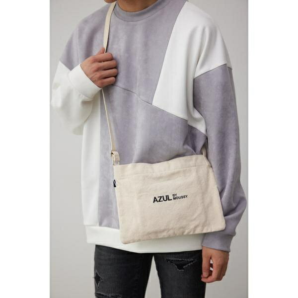 AZUL LOGO CANVAS SHOULDER BAG／アズールバ