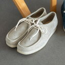 【SHIPS EXCLUSIVE】CLARKS: WALLABEE WHITE SOLE/シップス(SHIPS)
