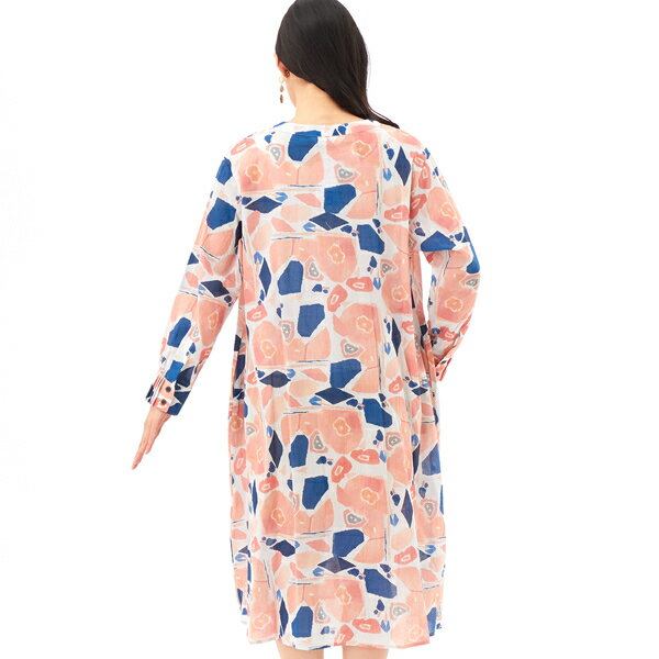 SUPER HAKKA×椎木彩子 ｢Uduki｣/｢Kisaragi｣プリントワンピース／スーパーハッカ（SUPER HAKKA）