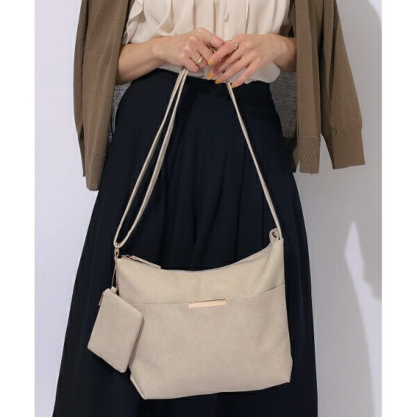 【A4サイズ対応ポーチ付き】シーズンレスで使える ダブルフェイス ショルダーバッグ／シューラルー（SHOOLARUE）のサムネイル