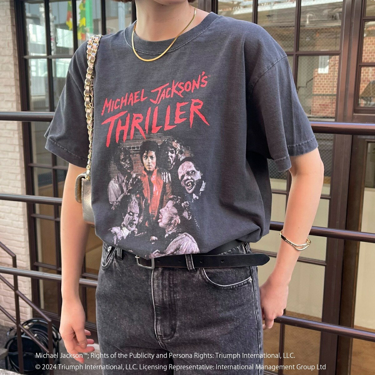 楽天丸井（マルイ）楽天市場店【goodrosk speed/グッドロックスピード】MICHAEL JACKSON Tシャツ／フレディ＆グロスター（FREDY＆GLOSTER）