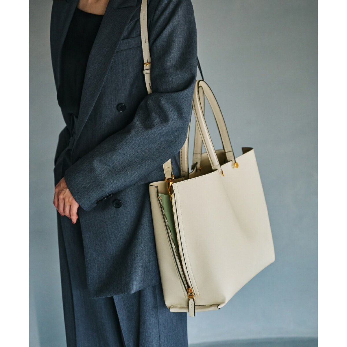 ロペ A4対応バッグ レディース 【A4対応】【E'POR】Y BAG Wide【24SS】【通勤】／ロペ（ROPE'）