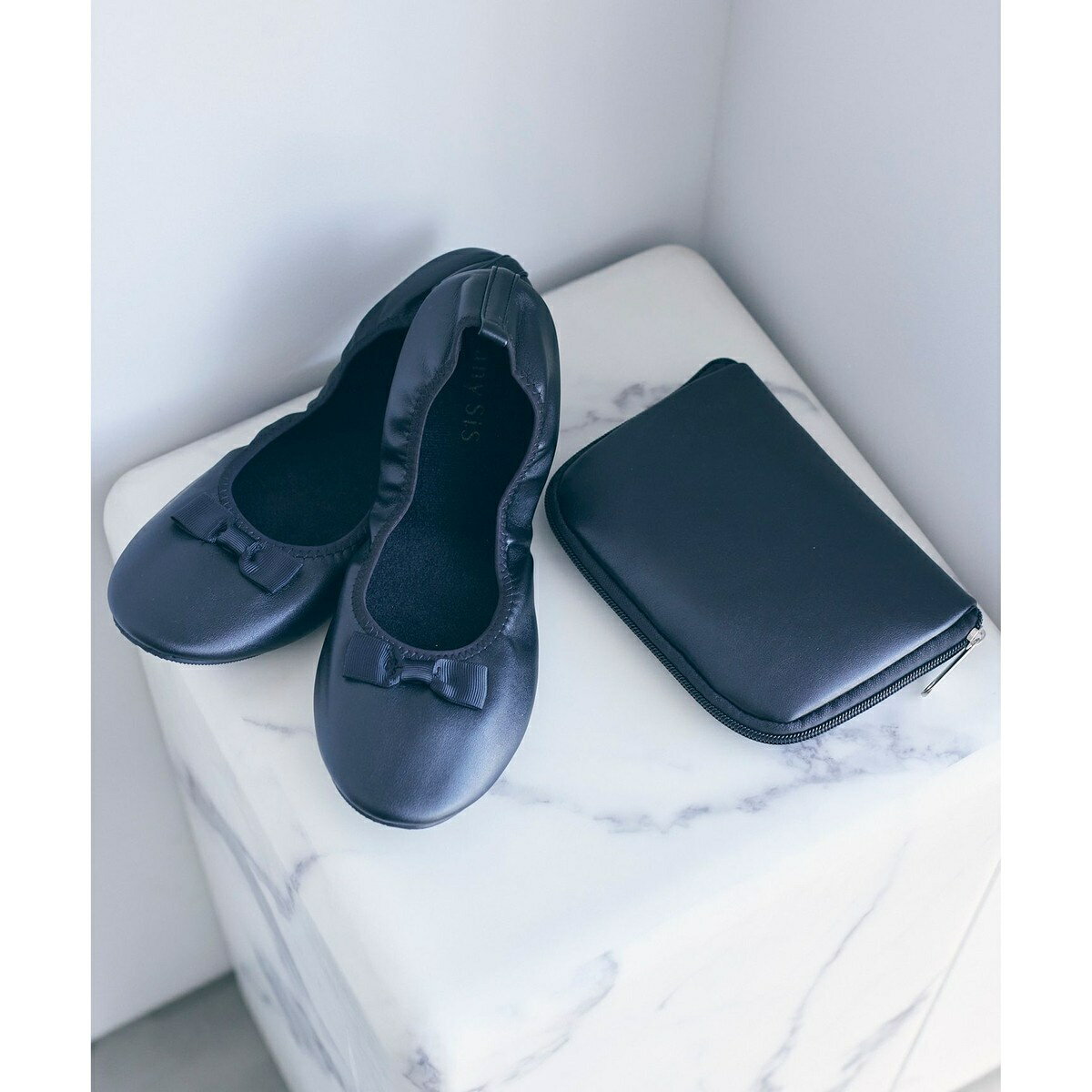 【バッグ付】折りたたみ スリッパ／エニィスィス（any SiS）