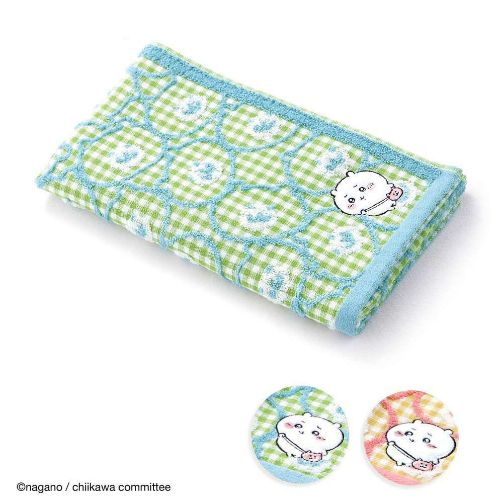 ちいかわ ポシェット スリムバスタオル／タオル美術館（Towelmuseum）