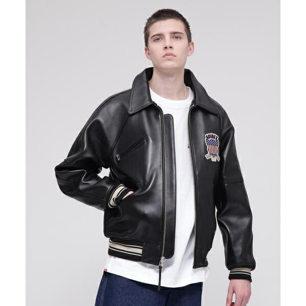 SIGNATURE VARSITY JACKET／シグネチャー バーシティー ジャケット／AVIRE／アヴィレックス（AVIREX）