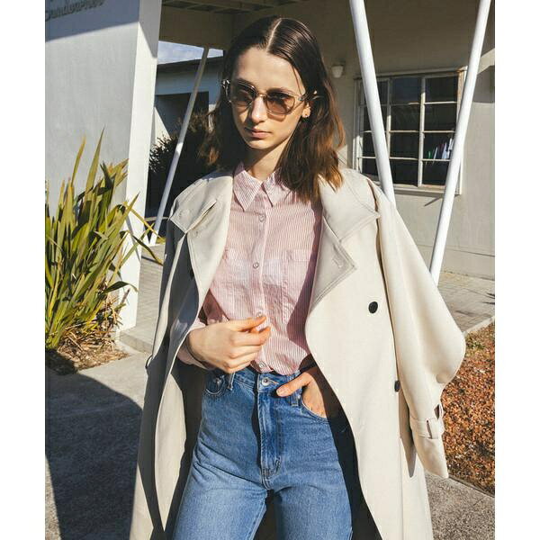 ドレープヨークスタンドカラーツイルコート《S Size Line》／エヌ ナチュラルビューティーベーシック（N.Natural Beauty Basic*）