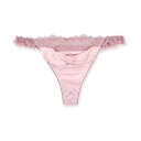 更にセクシーに洋服に響かない!「ふわ盛サテン」Tバック タンガ/フランデランジェリー(fran de lingerie)
