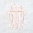 ベベ　ベビー服 シフォン花プリントレーシーフリル2WAYオール(50~75cm)／フィヨ デュ ベベ ルダクティオン（fillot de bebe reduction）