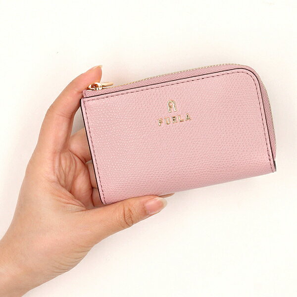 フルラ] キーケース CAMELIA KEYCASE ZIP AROUND ピンク プレゼント