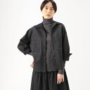 【セットアップ対応】ウール変形平織り ワークシャツ/ギャバジン K.T(Gabardine K.T)
