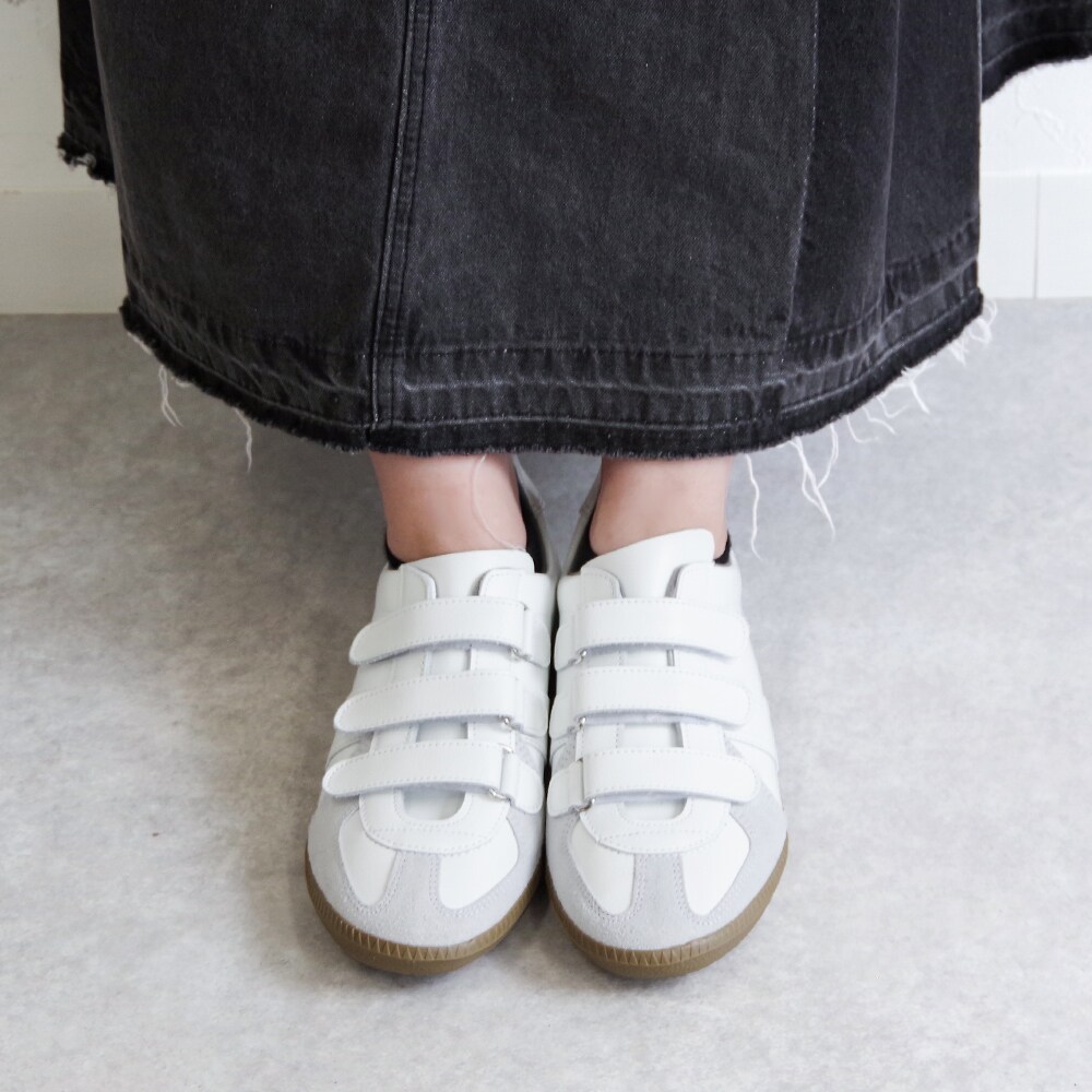 GERMAN TRAINER （ジャーマントレーナー） / ベルクロストラップ スニーカー／シュークローゼットセレクト（SHOE CLOSET SELECT）