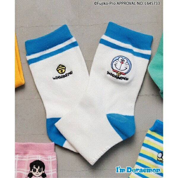 I'm Doraemon 5柄キャラクターソックス／エフオーオンラインストア（F.O.Online）