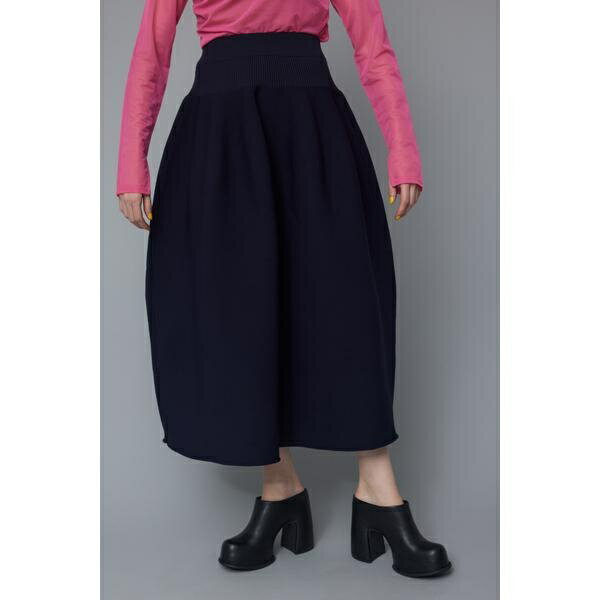 Jersey volum knit skirt^whbgTCiHeRIN.CYEj