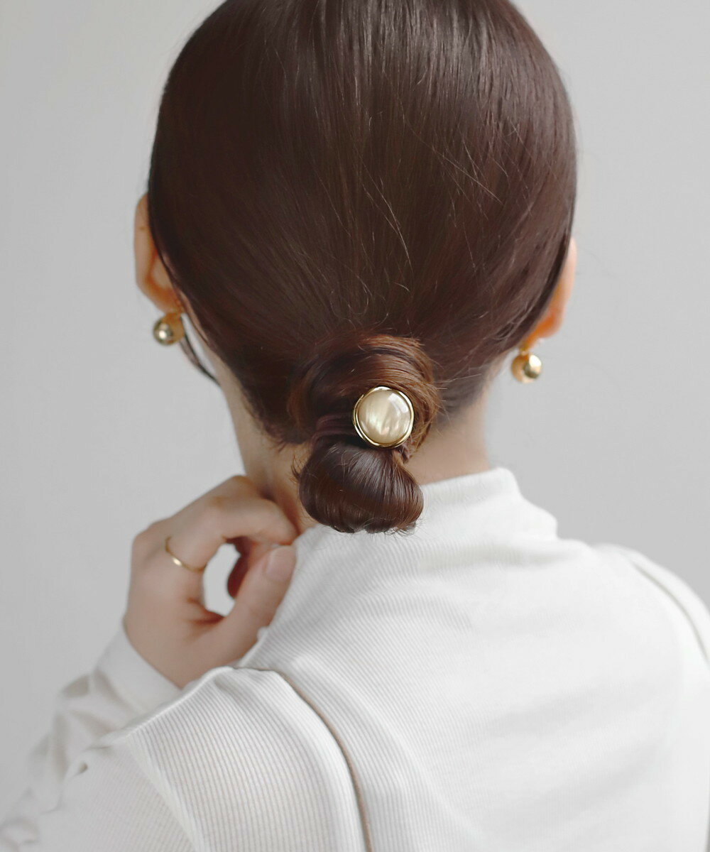 メタルフレームオーロラヘアゴム／アネモネ（ANEMONE）