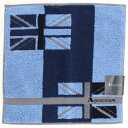 【約25x25cm】タオルハンカチ (メンズ)(Aquascutum)/アクアスキュータム(AQUASCUTUM)
