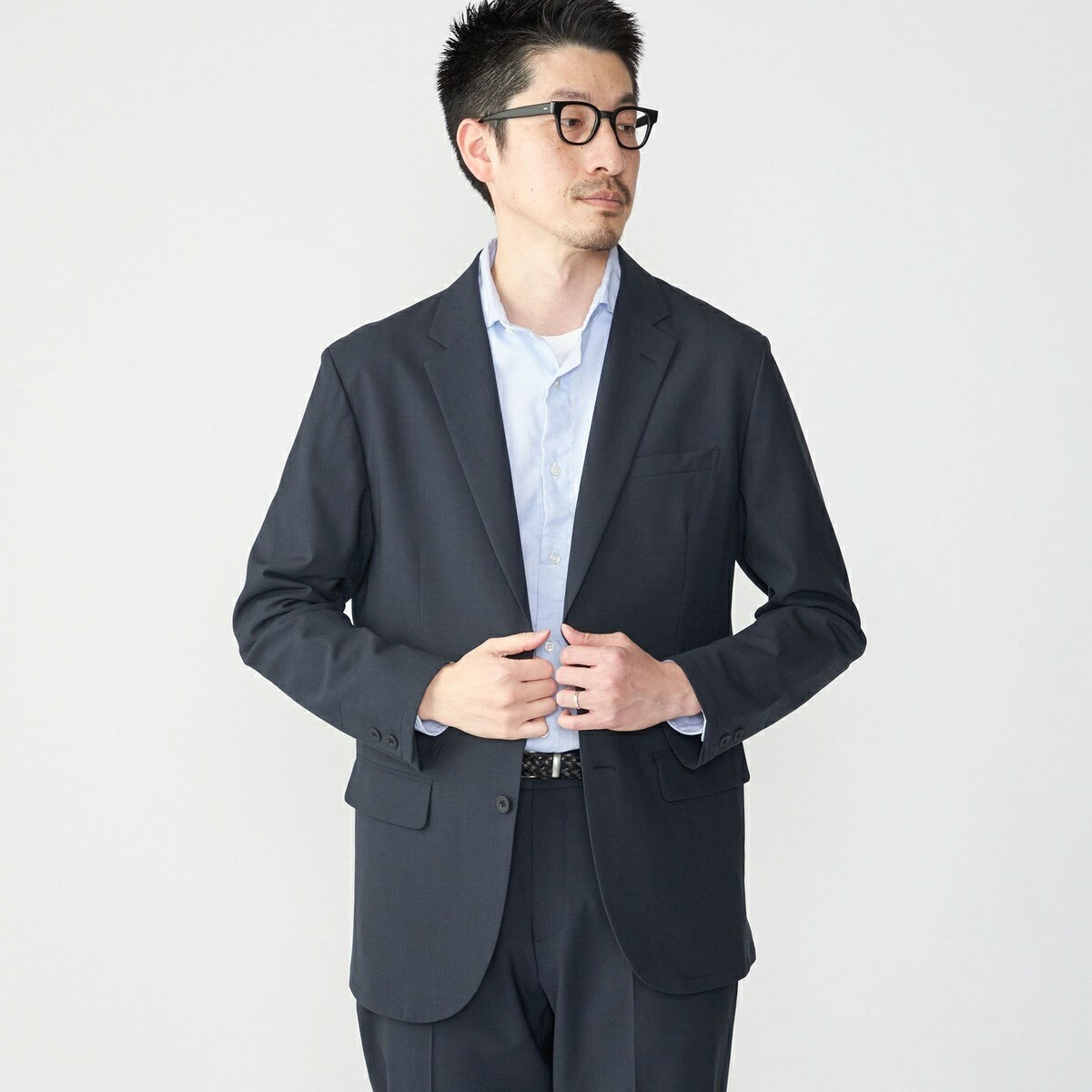 SHIPS:〈セットアップ対応〉TW ストレッチ ジャケット／シップス（SHIPS）