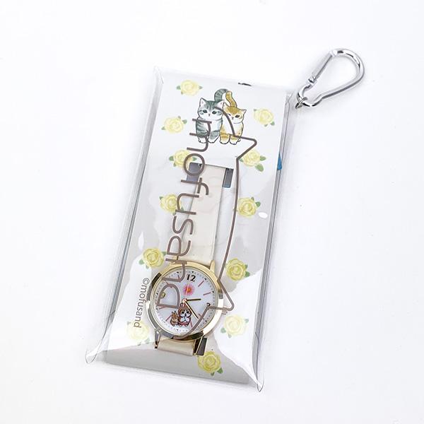 mofusand モフサンド レザーウォッチ ウサギ 時計 腕時計 ホワイト／パーフェクト・ワールド・トーキョー（Perfect World Tokyo）