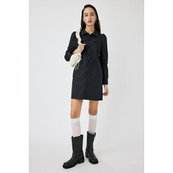 PUFF SLEEVE MINI ドレス/マウジー(MOUSSY)