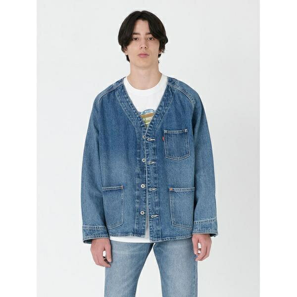 UNION ENGINEER カーディガン ミディアムインディゴ HIGHLIGHTS／リーバイス（Levi’s）