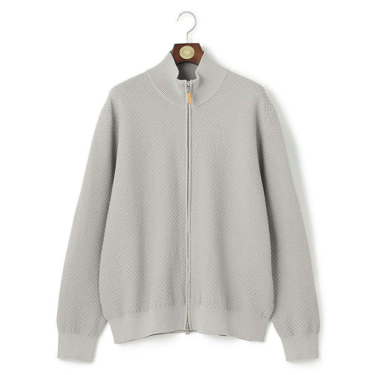 【KING SIZE】ハイツイストリンクス フルジップ ニットカーディガン／Jプレス（J.PRESS）