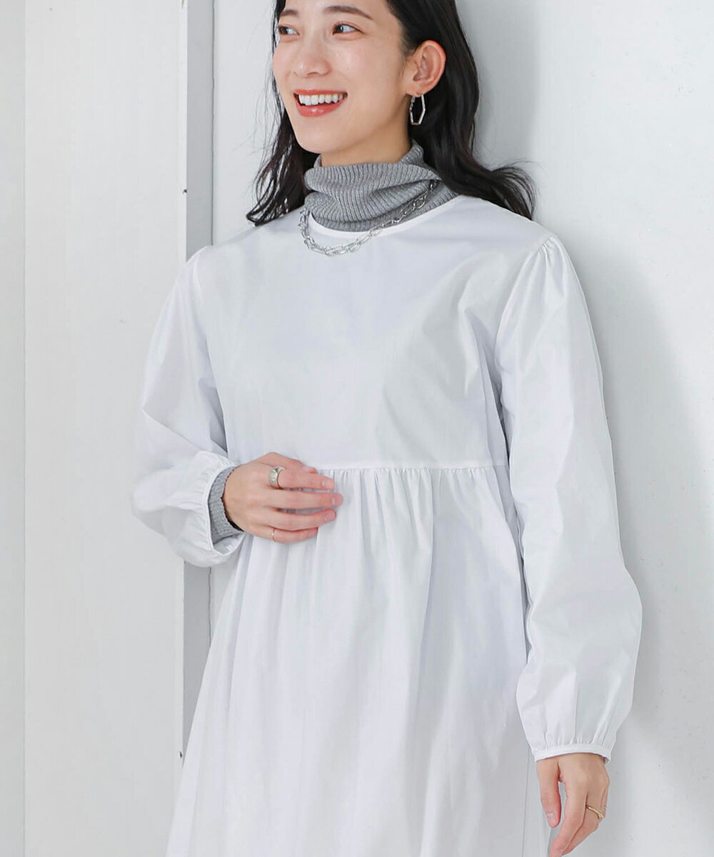 ギャザー切替ワンピース／ブージュルード（Bou Jeloud）