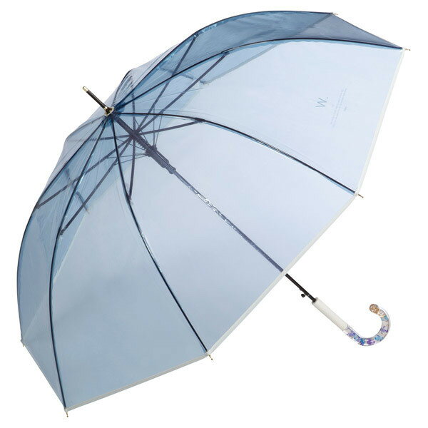 【Wpc.】［ビニール傘］アクセサリーアンブレラ 61cm 大きい ジャンプ傘 傘 レディース 長傘／Wpc.（WPC）