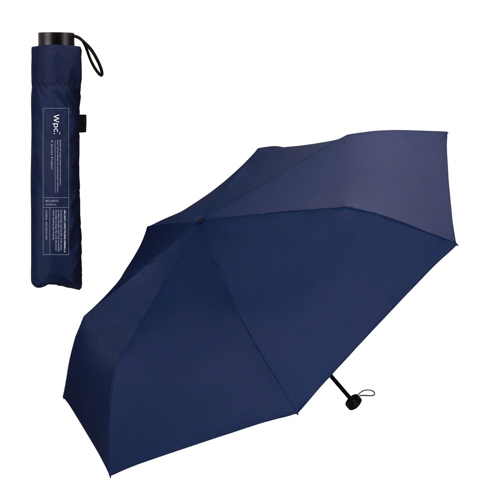 【Wpc.】雨傘 軽量 大きい UNISEX AIR-LIGHT LARGE 61cm 折りたたみ傘／Wpc.（WPC）