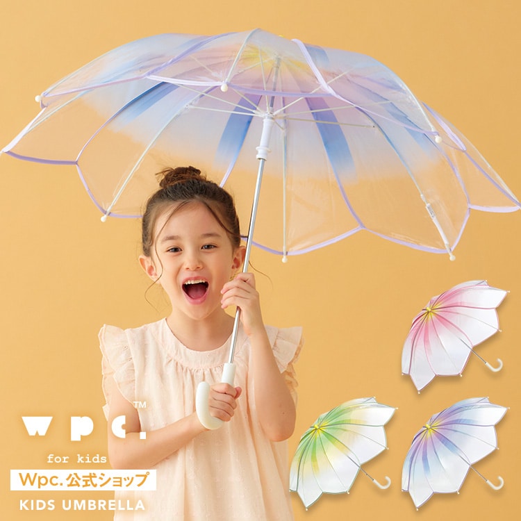 【Wpc.】ビニール傘 Wpc.KIDS フラワーフェアリーズアンブレラ 50cm キッズ 子供用／Wpc.（WPC）...