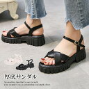 厚底サンダル レディース 韓国 夏/ミニミニストア(miniministore)