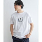 【親子おそろい】ポンチスリーメン刺繍Tシャツ／イッカ（ikka）