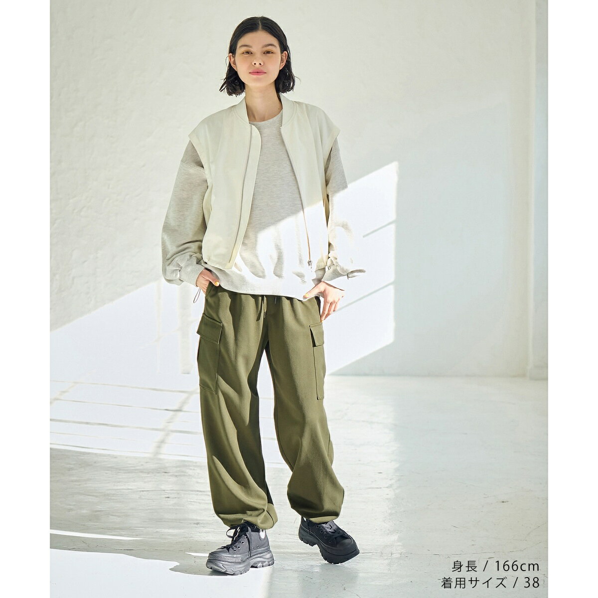 撥水加工/ミリタリーベスト/リンクコーデ／ロペピクニック アール（ROPE' PICNIC R） 0101marui-12543824 丸井(マルイ)楽天市場店 サンプル画像2