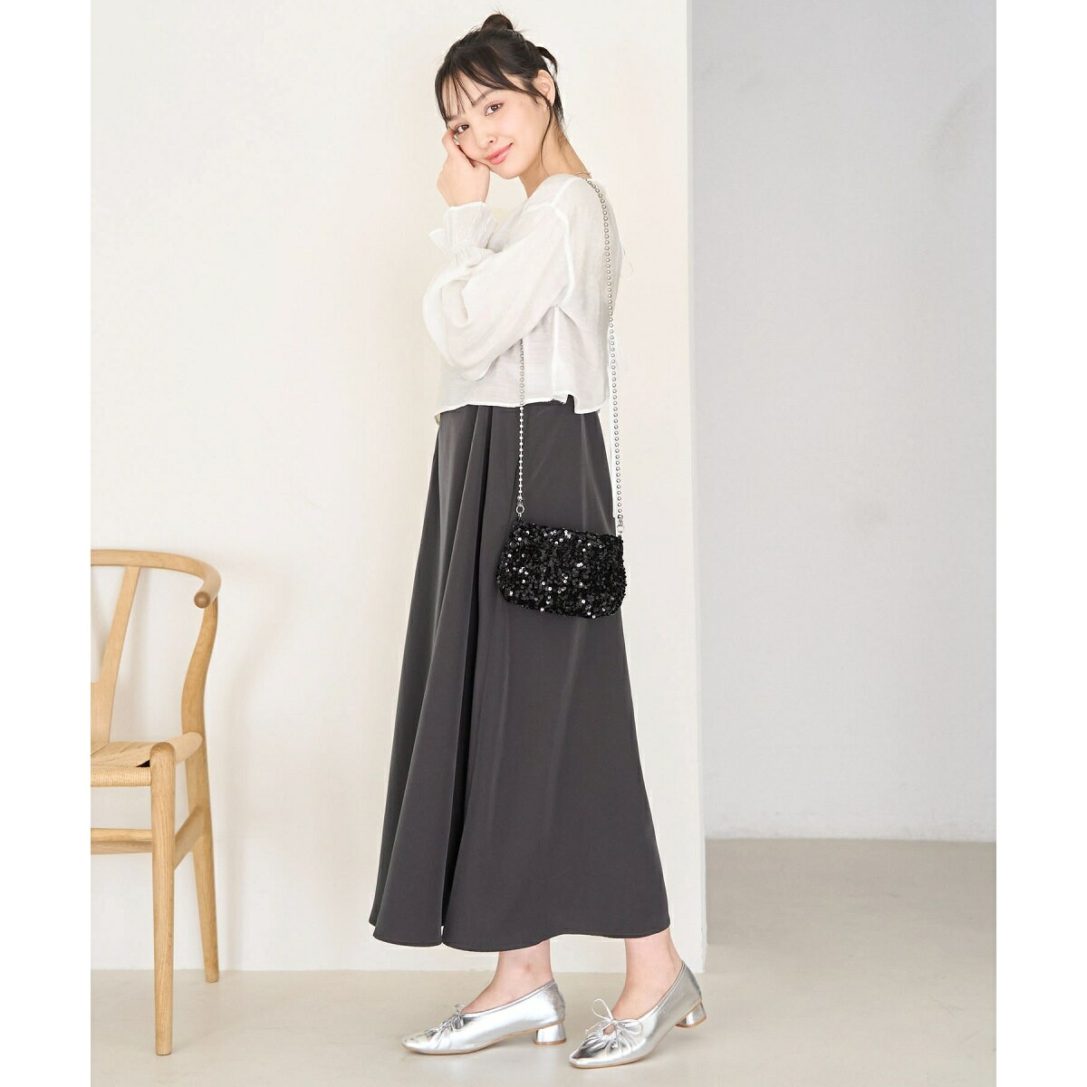 シアーブラウスキャミワンピース／ロペピクニック（ROPE' PICNIC） 0101marui-12543900 丸井(マルイ)楽天市場店 サンプル画像3