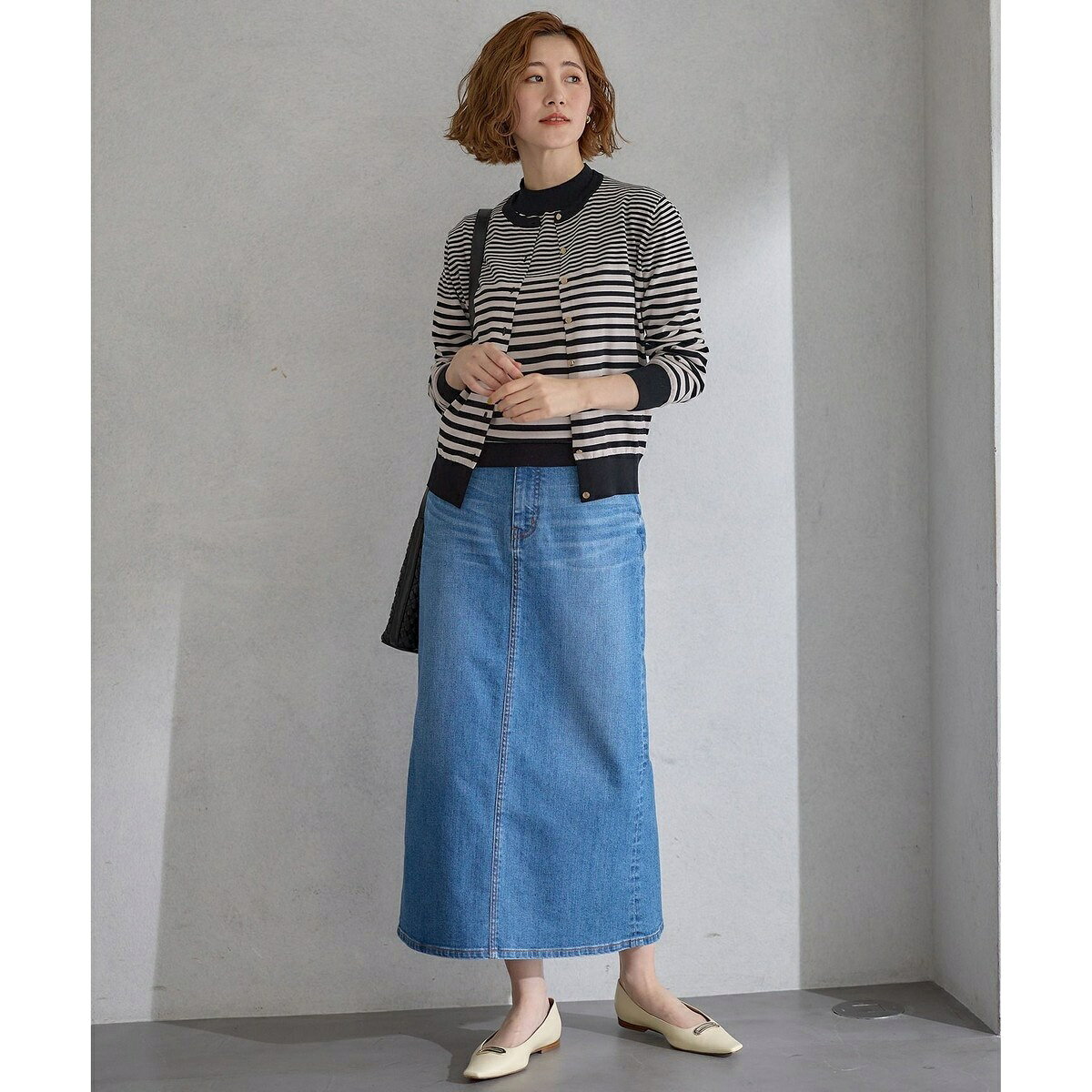 【Oggi4月号掲載/洗える】23区DENIM ストレッチ デニムスカート／23区（23KU） 0101marui-12543431 丸井(マルイ)楽天市場店 サンプル画像3