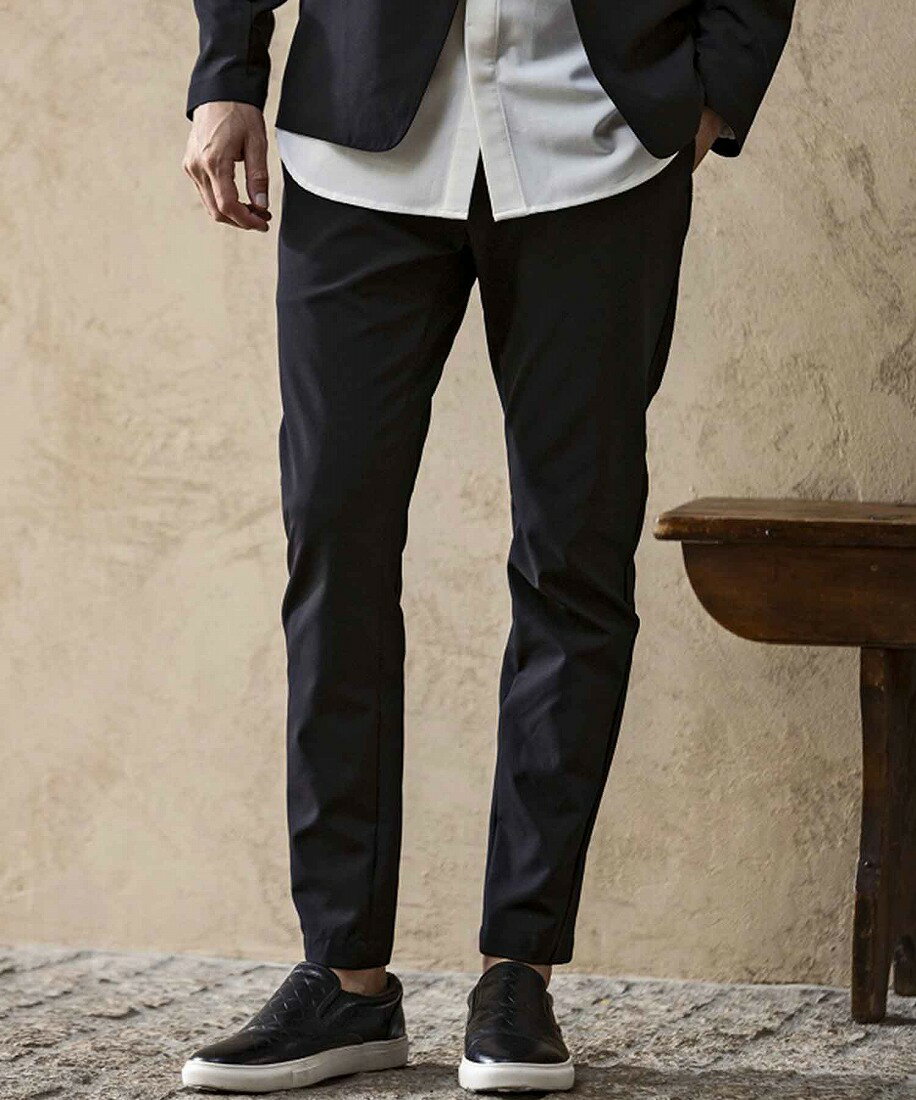 1PIU1UGUALE3 RELAX ジップポケットナイロンスラックス／ウノピゥウノウグァーレトレ リラックス（1PIU1UGUALE3 RELAX）