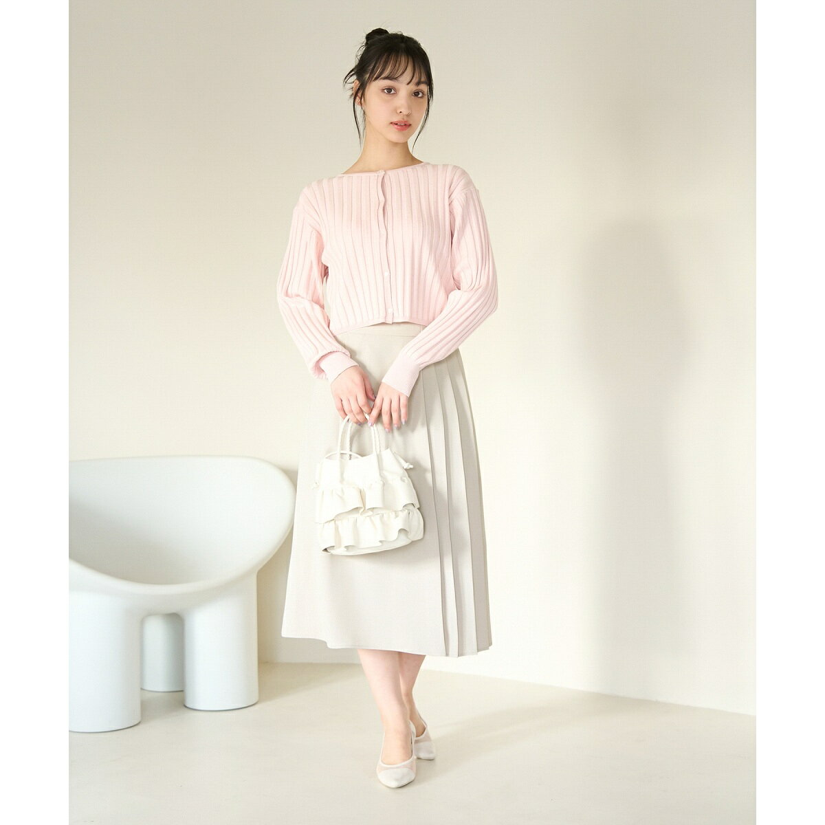 小柄さん向け/プリーツ切り替えスカート／ロペピクニック（ROPE' PICNIC） 0101marui-12544604 丸井(マルイ)楽天市場店 サンプル画像2
