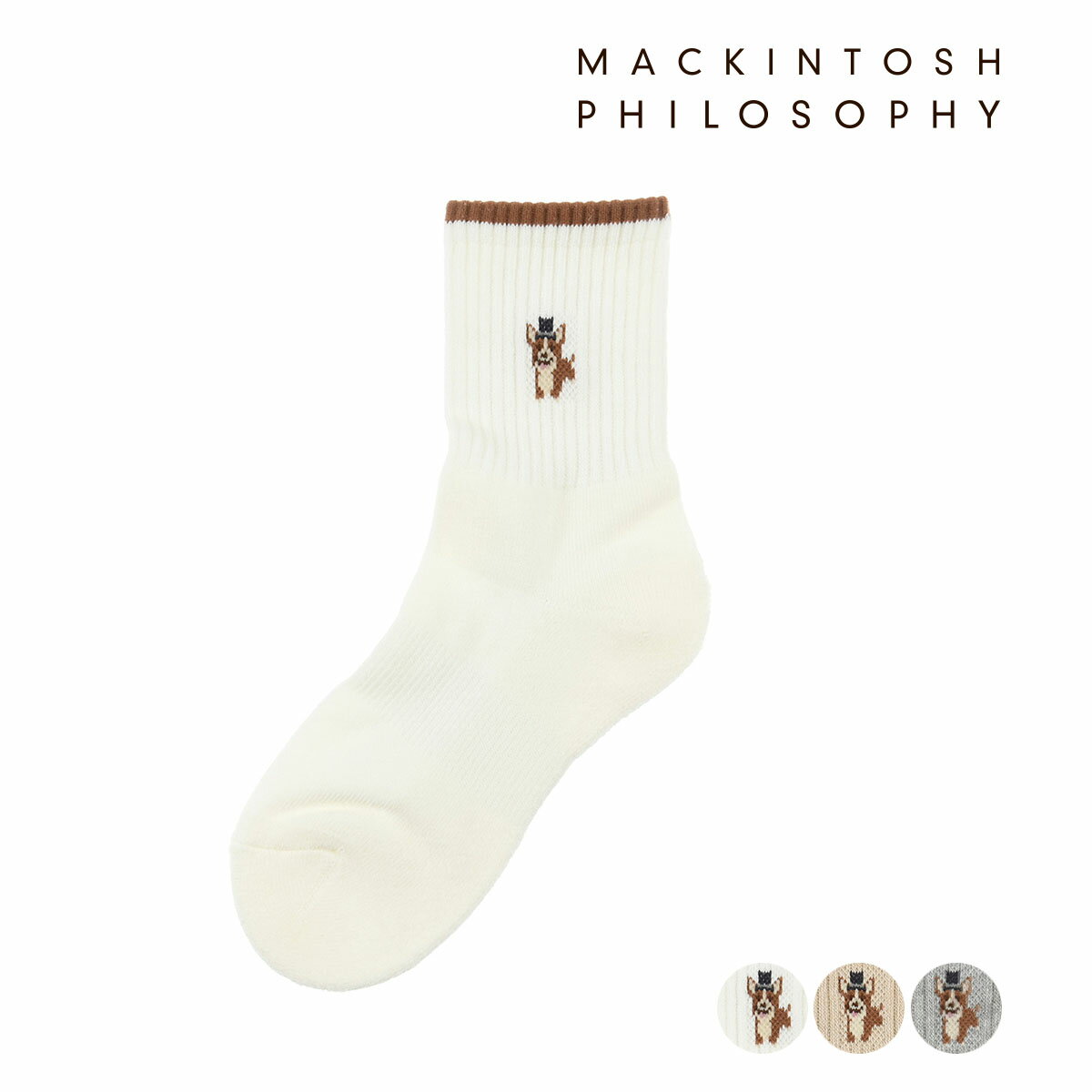 MACKINTOSH PHILOSOPHY： パイル ソックス ショート丈／マッキントッシュ フィロソフィー（MACKINTOSH PHILOSOPHY）