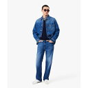 オーガニックコットン ベーシック ルーズフィット ストレートデニムパンツ/ラコステ(LACOSTE)