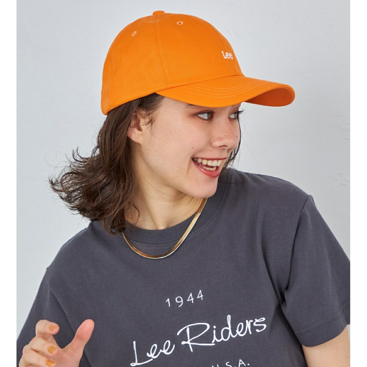 【KIDS・大人】Leeロゴキャップ 春夏カラー／リー（Lee）