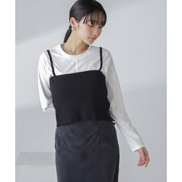 3WAYニットビスチェセットTee／ナノユニバース（NANO universe） 0101marui-12761989 丸井(マルイ)楽天市場店 パッケージ画像